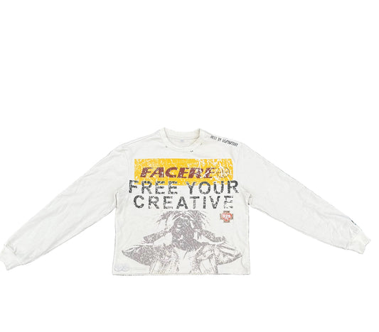 "Creative Capsule" Distressed Longsleeve Tee