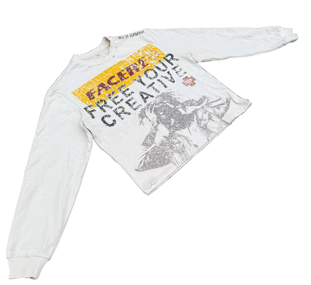 "Creative Capsule" Distressed Longsleeve Tee