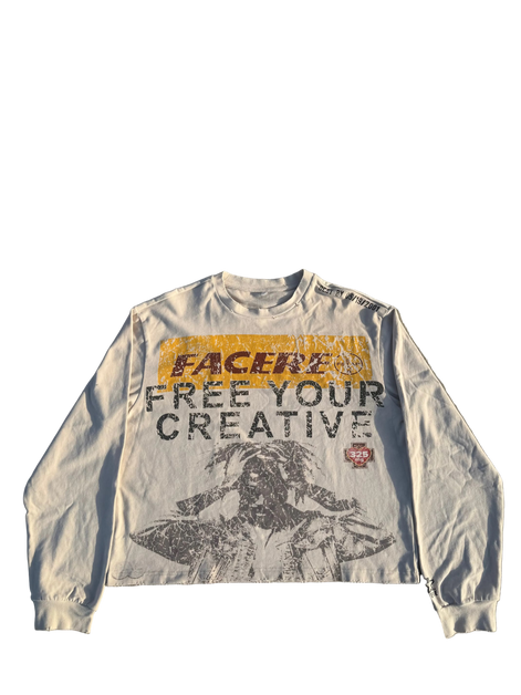 "Creative Capsule" Distressed Longsleeve Tee