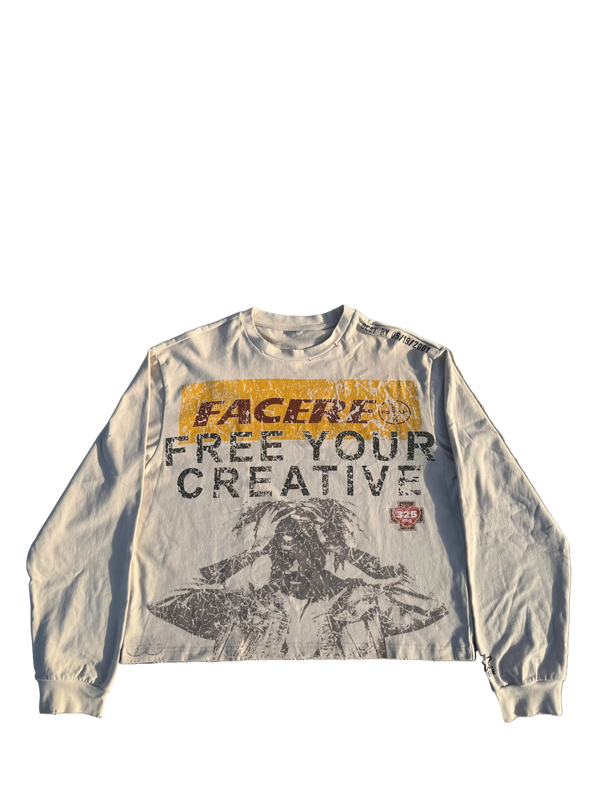 "Creative Capsule" Distressed Longsleeve Tee
