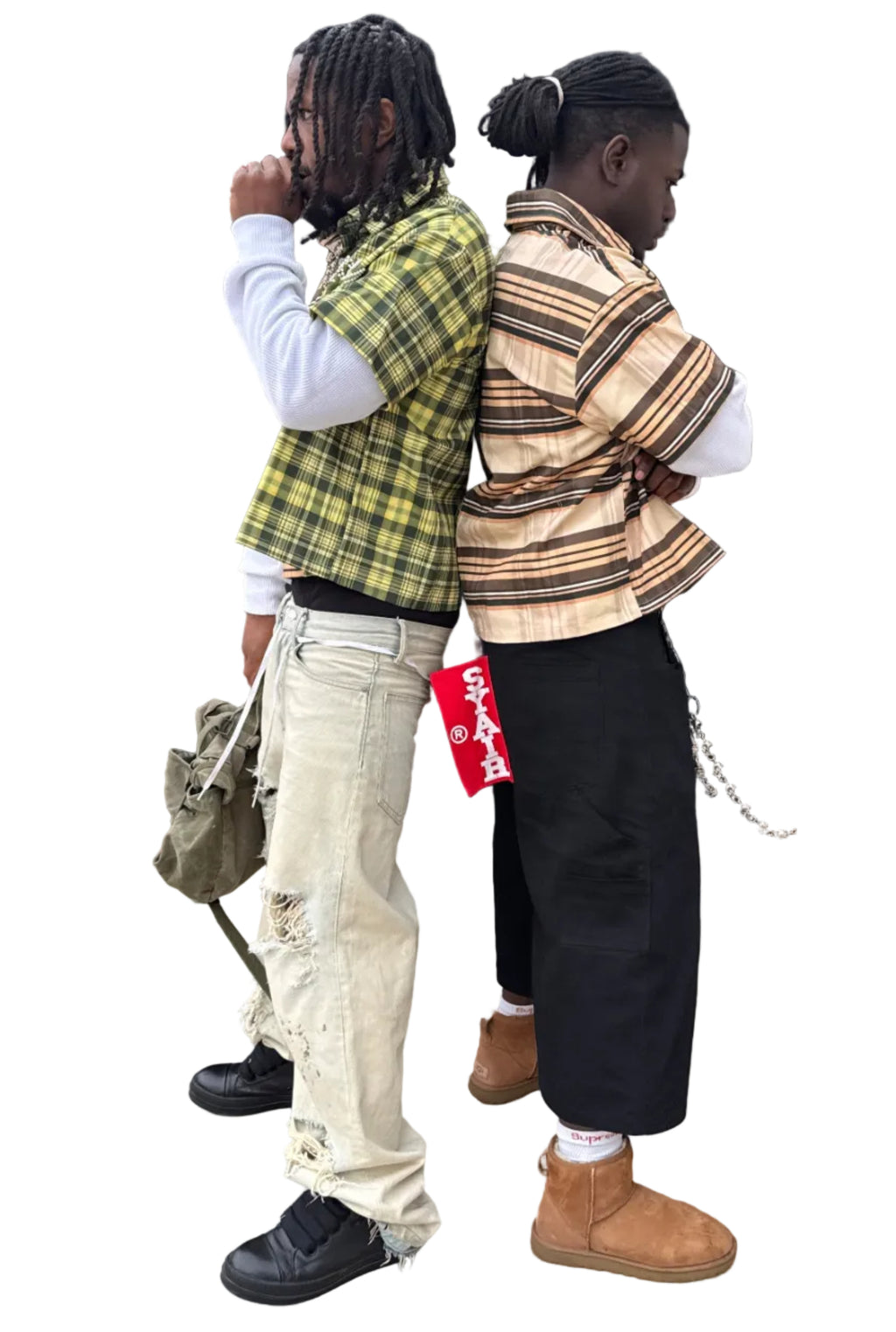 Pearlized “Mocha To Matcha” Double Layered Flannel