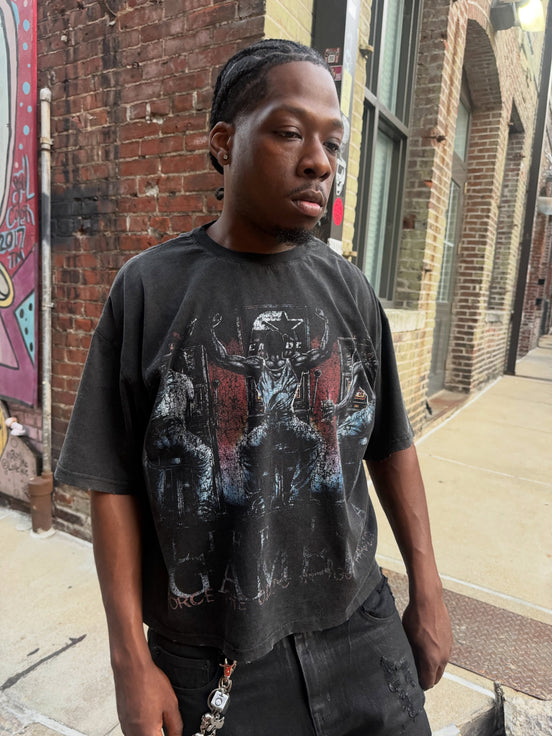 "CASINO OF LIFE" DISTRESSED TEE